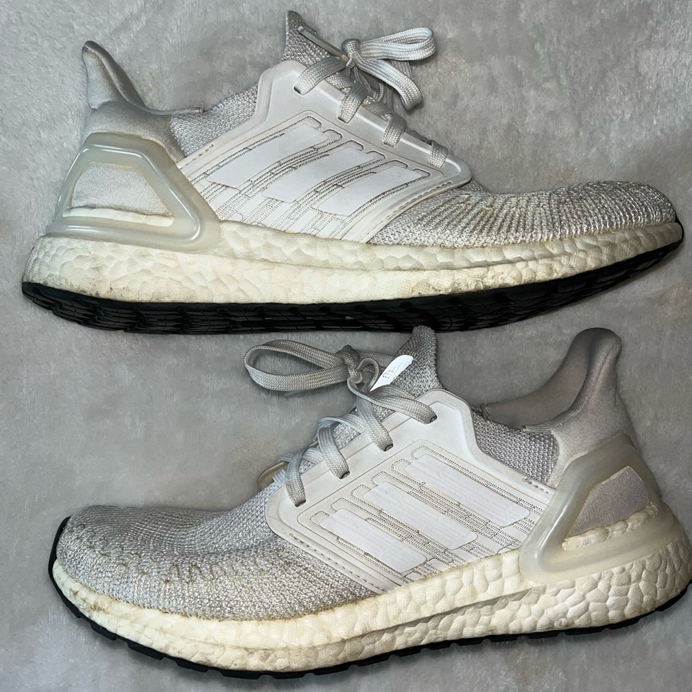 Adidas Ultra Boost White Women’s 8 Running Shoes